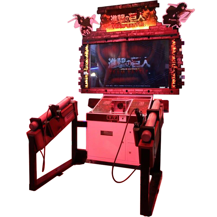 Attack On Titan: Team Battle Shooting Game - Arcade Video