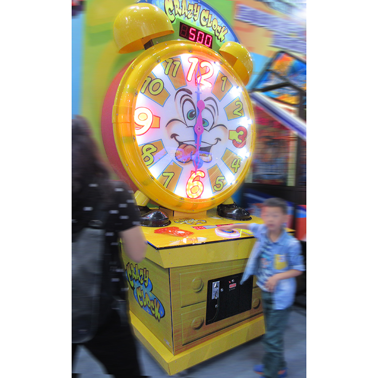 Crazy Clock Giant Wheel Ticket Arcade Game