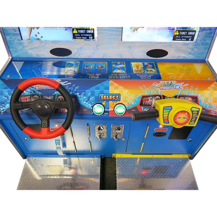 Deep Sea Drive Boat Racing Game Machine Twin - Arcade Video Game Coinop  Sales - Coinopexpress