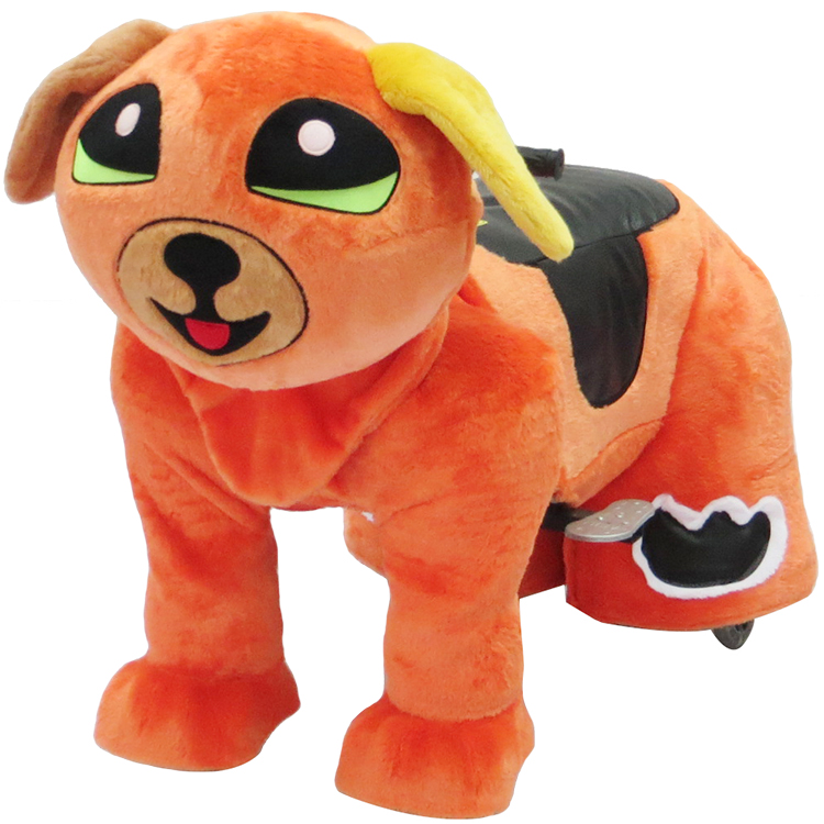 Cartoon Plush Small Walking Animal Rider - Arcade Video Game