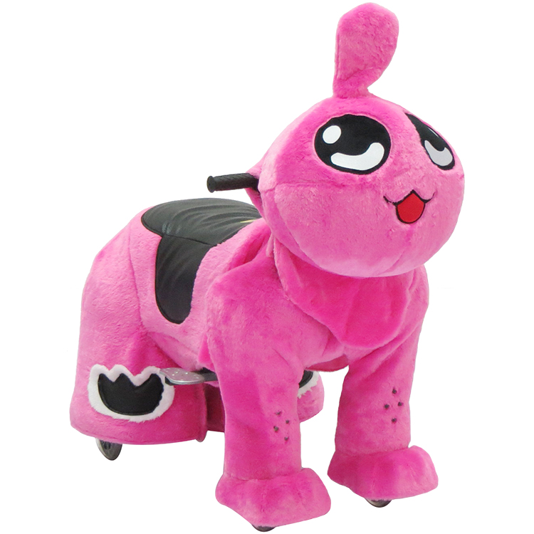 Cartoon Plush Medium Walking Animal Rider - Arcade Video