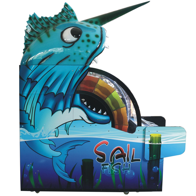 Sail Fish Wheel Redemption Game Machine - Arcade Video Game Coinop Sales -  Coinopexpress