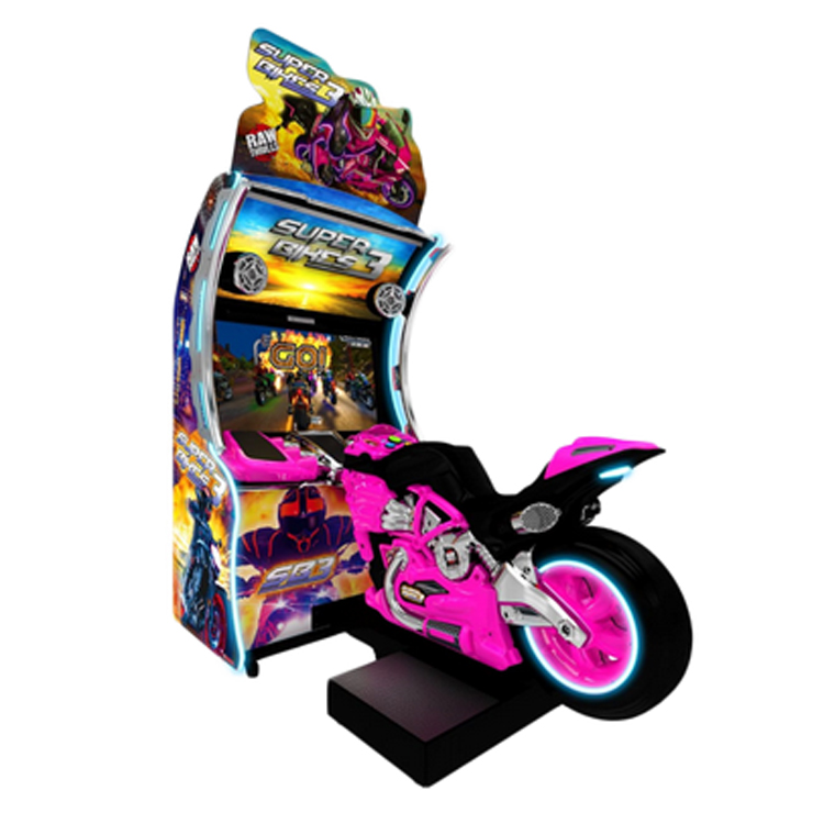 Super Bikes 3 Motorcycle Racing Arcade Game Machine - Arcade