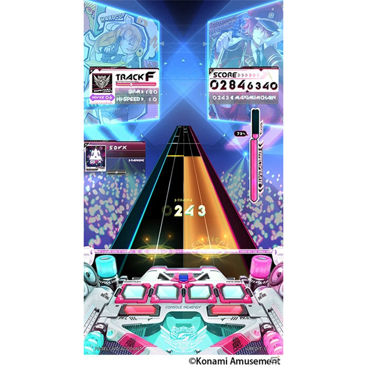 Sound Voltex 5 Vivid Wave Arcade Machine - Arcade Video Game