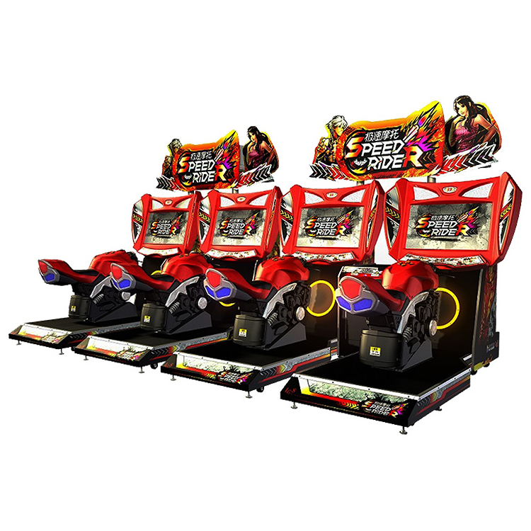 Speed Rider 2 Twin Racing Game Machine Arcade Video Game Coinop