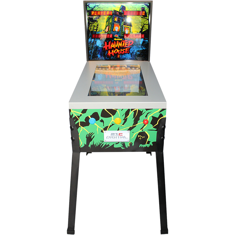 Haunted House3D Digital Pinball Machine, 12-in-1 Gottlieb Titles, ToyShock,  77000