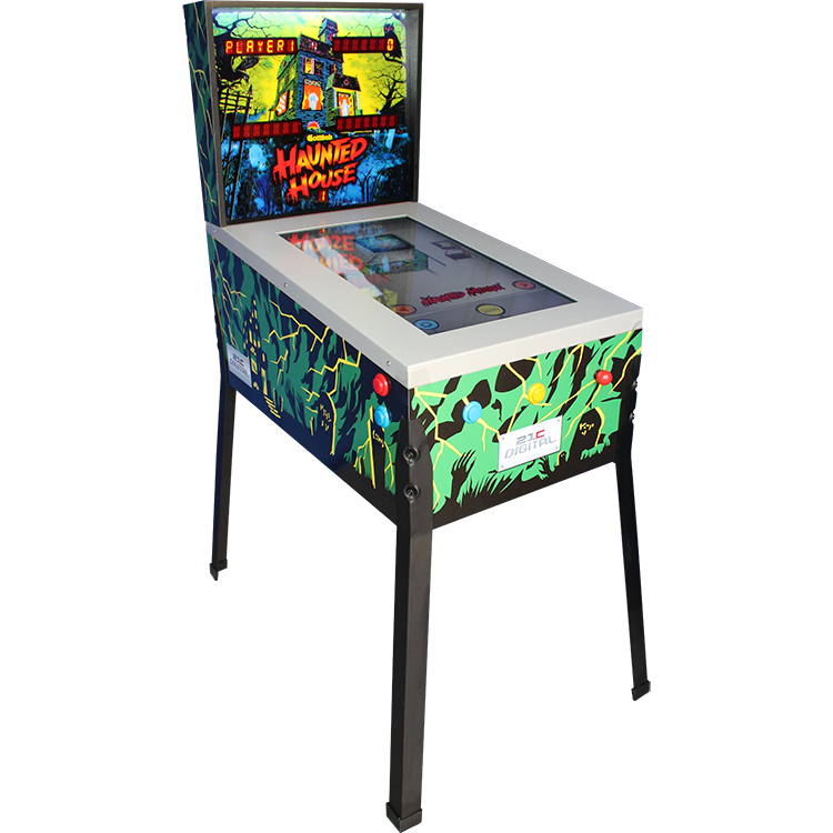 3/4 Scale Electronic Digital Pinball Machine Black Hole, Toy Shock