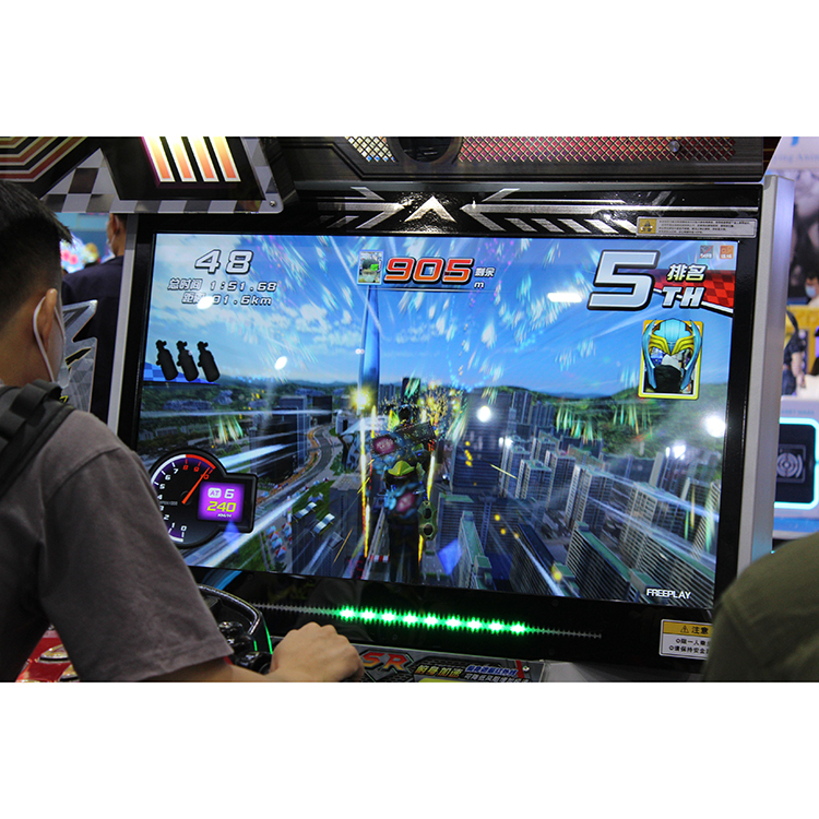 Speed Rider 3 DX Motorcycle Racing Machine - Arcade Video Speed Rider 3 DX Motorcycle Racing Machine - Arcade Video