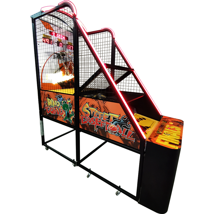 Street Basketball Ticket Redemption Machine with LED