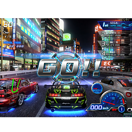 R-Tuned SD Ultimate Street Racing Machine - Arcade Video Game 