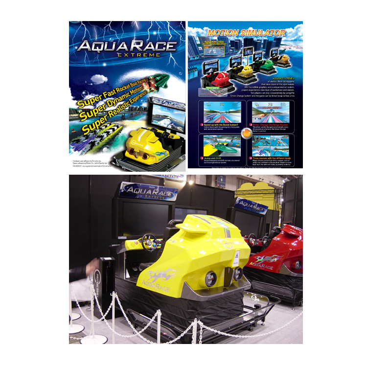 スポーツトイ・アクショントイ Aerodynex DENKEN Aqua Sunrise Aqua Race Extreme - Arcade Video Game Coinop Sales