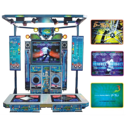 D-Tech dancing machine (Dance Station 3DDX) - Arcade Video Game 