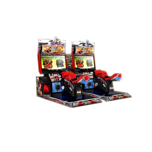 Speed Rider 2 Twin Racing Machine Arcade Video Game Coinop Sales