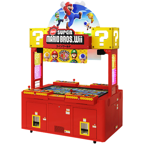 Super Mario Brothers Coin World Arcade Video Game Coinop Sales