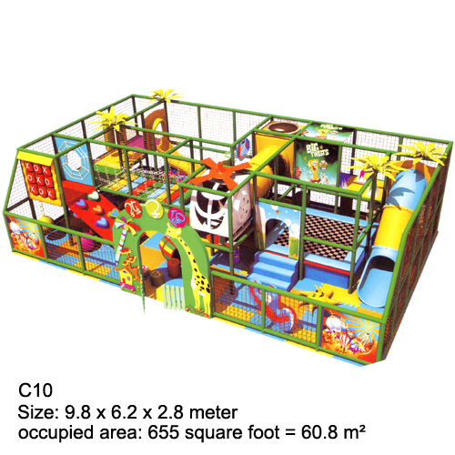 Children Indoor Playground (861 square feet) - Arcade Video