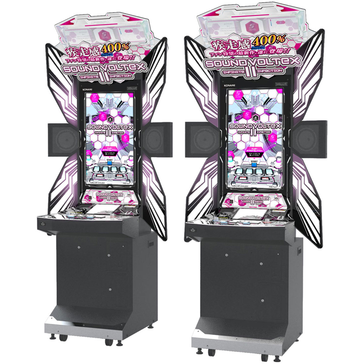 Sound Voltex Booth II - Infinite Infection - Arcade Video Game 