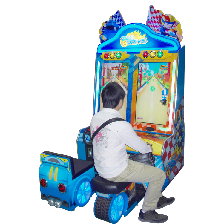 Duo Drive Racing machine for kids 2 in 1 - Arcade Video Game