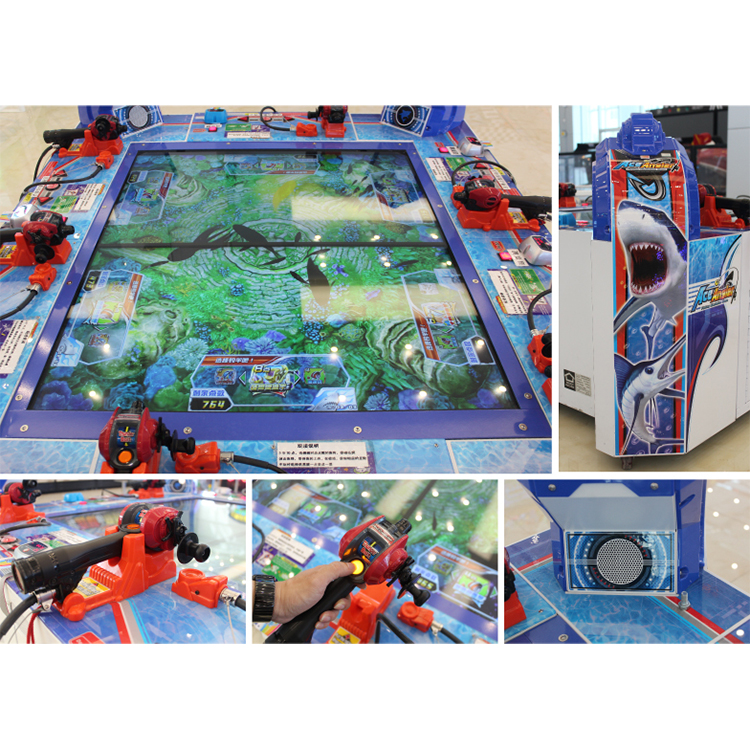 Ace Angler fishing simulation arcade machine (6 players) - Arcade Video Game  Coinop Sales - Coinopexpress
