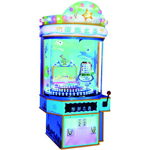 Spin A Dolphin Ticket Redemption Arcade Machine - Arcade Video