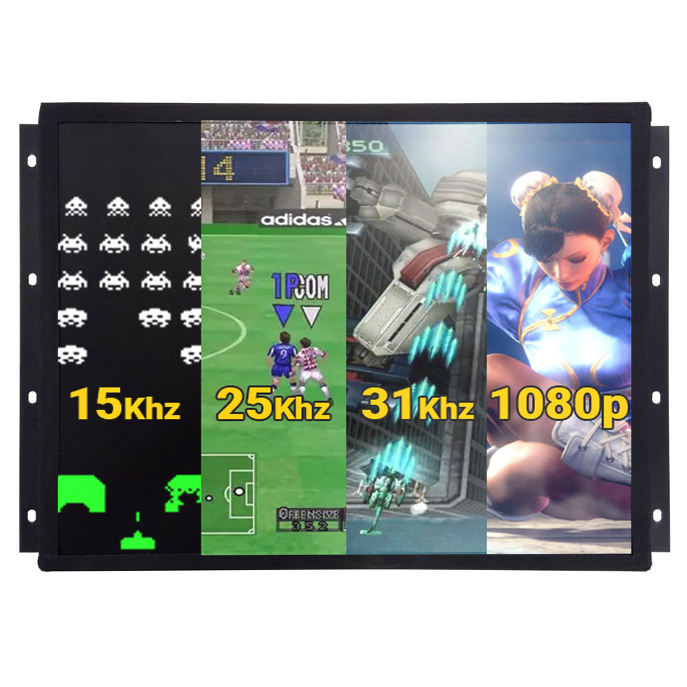 モニター デザート×4 20.1 inch Retro Arcade LCD Monitor (4:3 Ratio, 15khz, 25khz