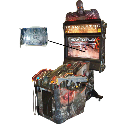 terminator salvation arcade game for sale