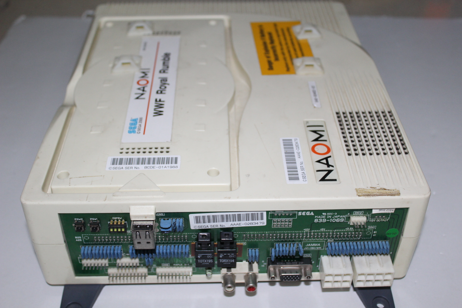 Sega Naomi Arcade Motherboard - Arcade Video Game Coinop Sega Naomi Arcade Motherboard - Arcade Video Game Coinop